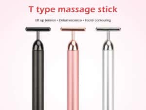 Aparat de Masaj Facial cu Vibratii Aplicare Crema Antiriduri Face Lift