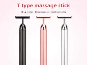 Aparat de Masaj Facial cu Vibratii Aplicare Crema Antiriduri Face Lift — miniatura 7