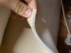 Material plafon auto CREM,fete de usi ,tapiterie stofa BEJ — miniatura 4