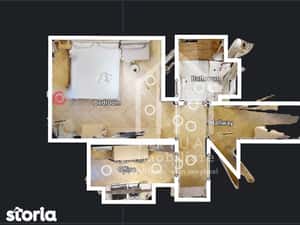 Garsoniera decomandata - 32mp utili + balcon + loc de parcare — miniatura 5