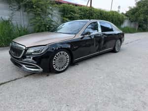 Mercedes-Benz  Maybach  S560  Masina este Maybach ORIGINAL, nu este S,class cu pachet. AVARIAT — miniatura 9
