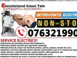Electrician CRAIOVA  remediez orice problemă NonStop