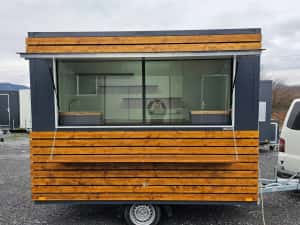 Rulota comerciala, FAST FOOD, food truck! Cu geam !! — miniatura 7