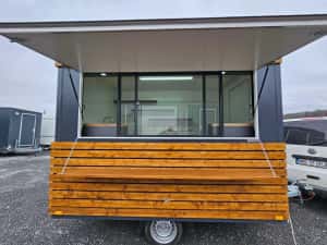 Rulota comerciala, FAST FOOD, food truck! Cu geam !! — miniatura 8