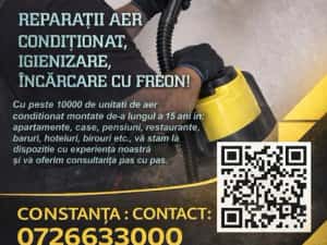 Reparatii aer condiționat și igienizare profesionala cu pompa de abur. — miniatura 5