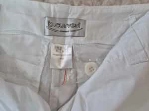 Pantaloni vara albi dama B.Curved — miniatura 4