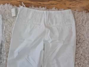 Pantaloni vara albi dama B.Curved — miniatura 5