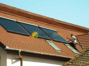 Panou solar, tub vidat, teava inox, heat pipe, colector, boiler, Sibiu