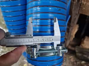 Furtun Vidanja profesional 4 toli import Italia preț 130 lei tva inclu — miniatura 5