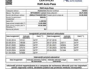 Mitsubishi Lancer Intense 2.0 DI-D 140CP | 57.826 km reali (RAR) | Jante aliaj 18 inch, sistem audio profesional — miniatura 3