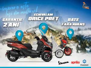 Scuter marca Vespa, Piaggio, Aprilia