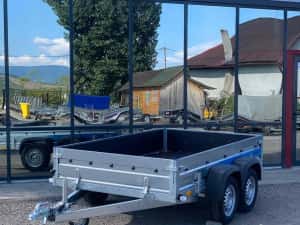 Remorca Noua 750 kg 2 Axe Faro Solidus 263x150cm carte RAR Numere Prov