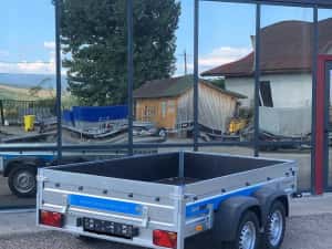 Remorca Noua 750 kg 2 Axe Faro Solidus 263x150cm carte RAR Numere Prov — miniatura 2