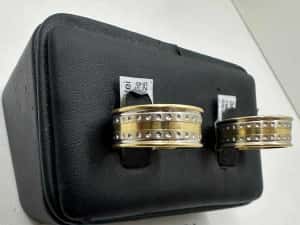 Verighete 18k 13.31g (Ag25 Belvedere B.40623.1/.2) Garantie 2 ani! — miniatura 3