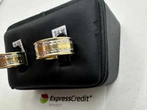 Verighete 18k 13.31g (Ag25 Belvedere B.40623.1/.2) Garantie 2 ani! — miniatura 7