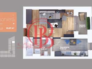 Garsoniera – Titan – Auchan 1 Decembrie 1918, Sector 3 — miniatura 1