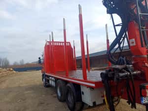 Camion forestier scania G480 — miniatura 7