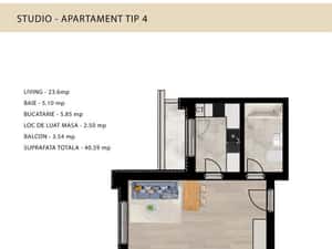 MTL CONSUL RESIDENCE - Studio de vanzare — miniatura 3