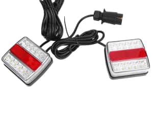 Set Stopuri Spate LED Magnetice pentru Remorcă – 12V, Priză 7 Pini, Cablu 7.5m — miniatura 6
