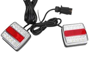 Set Stopuri Spate LED Magnetice pentru Remorcă – 12V, Priză 7 Pini, Cablu 7.5m — miniatura 9