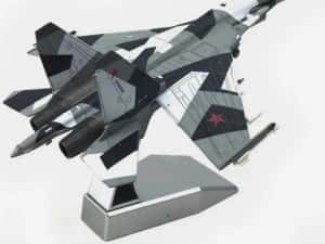 Macheta avion metalica Su-35 Super Flanker 23cm