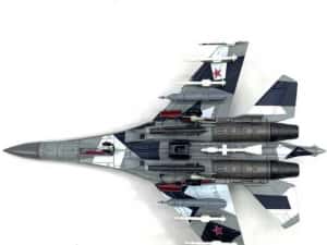 Macheta avion metalica Su-35 Super Flanker 23cm — miniatura 5