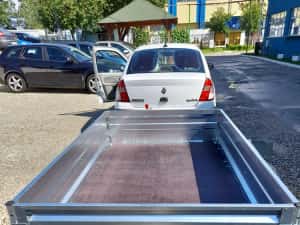 Remorca auto 750 cu prelata  mono ax,Noua ,Rar Inclus