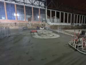 Elicopterizare beton industrial, finisat cu elicopter si cuart — miniatura 3