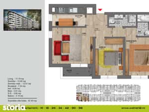 Apartament 3 camere Weiner Residence Direct Dezvotator Vest — miniatura 4