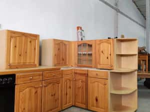 Bucătărie Utilată Impecabila din Lemn Masiv - 5.50 m  - Mobila Germani — miniatura 8