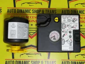 Compresor auto umflat roti kit pana original Mercedes 180w Neutilizat