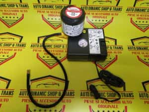 Compresor auto umflat roti kit pana original Mercedes 180w Neutilizat — miniatura 3