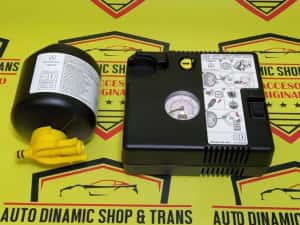 Compresor auto umflat roti kit pana original Mercedes 180w Neutilizat — miniatura 10