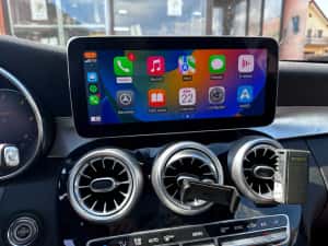 Apple CarPlay Android Auto Mercedes-Benz E-Class W213 W205 CLS 257 GLC — miniatura 7