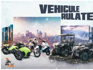 VEHICULE RULATE (CFMOTO,KTM,Husqvarna,GasGas,Can-am,Silence)