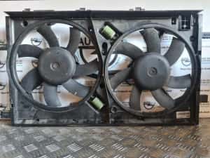 Electroventilator radiator racire apa clima Opel Insignia A facelift 1 — miniatura 2