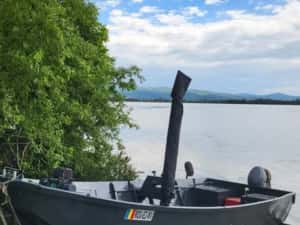Barca înmatriculată cu motor Yamaha  40 hp  4 T
