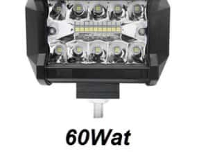Proiector LED Auto Offroad 60W/12V-24V, 2200 Lumeni Spot Beam — miniatura 7