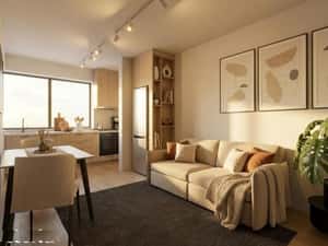 Metrou Berceni 5-12 min - Bloc nou 2026 Studio transformabil in 2 cam — miniatura 2