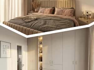 Metrou Berceni 5-12 min - Bloc nou 2026 Studio transformabil in 2 cam — miniatura 5