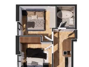 De vânzare apartament 3 camere Baciu — miniatura 6