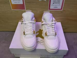 Air Jordan 4 Retro Metalic Gold Poze Reale Marimi 36-45 — miniatura 6