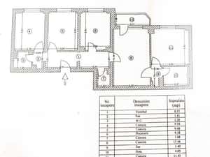 Apartament 4 camere Dorobanti cu Stefan cel Mare (proprietar) — miniatura 6