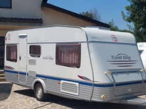 Rulota Tec 520,an 2006,4-5pers,pat. fixe,baie cadita dus wc fix,