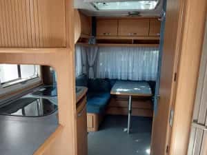 Rulota Tec 520,an 2006,4-5pers,pat. fixe,baie cadita dus wc fix, — miniatura 7
