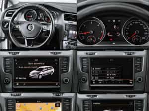 VW GOLF Vll 2.0 diesel 150 cp euro 6 fab 2015 xenon navi cutie dsg — miniatura 7