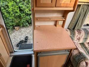 Super rulota Elddis Salvington 2001 off camping boiler gaz, acumulator — miniatura 5