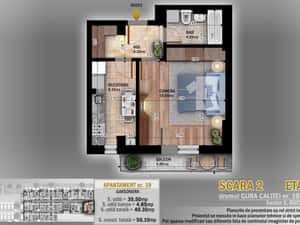 Garsoniera zona Metrou Nicolae Teclu, — miniatura 1