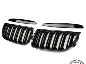 Grile Duble compatibile cu BMW Seria 3 E90 E91 M Design