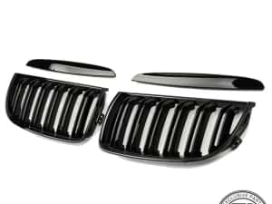 Grile Duble compatibile cu BMW Seria 3 E90 E91 M Design — miniatura 2